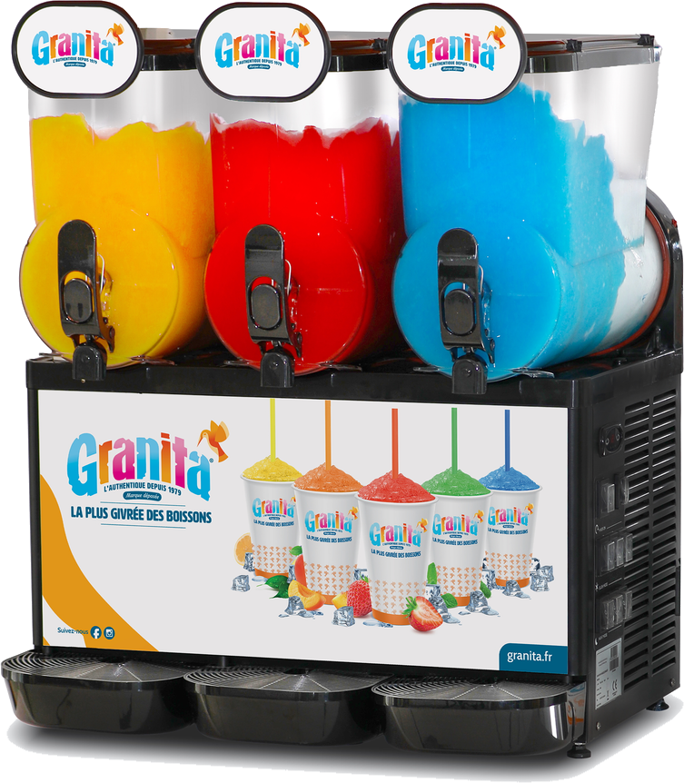 Machine à Granita 3 cuves