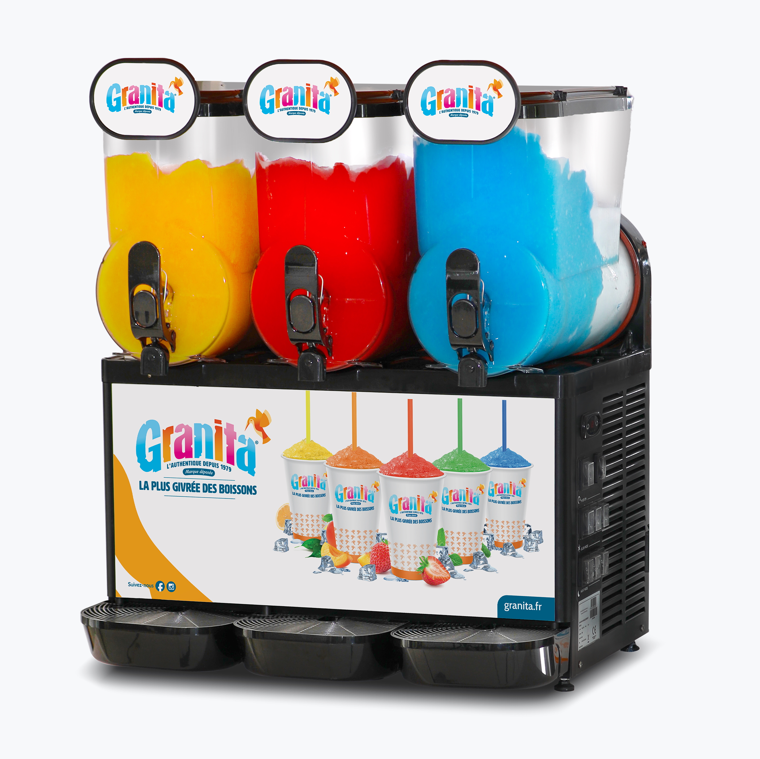 Machine à Granita 3 cuves